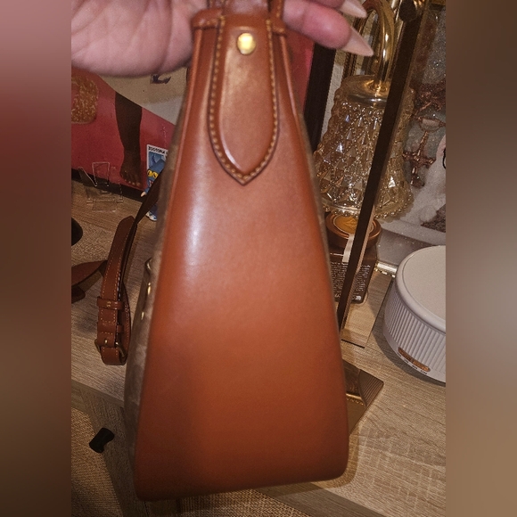 SOLD🧡 Coach Coated Canvas Tan Rust Signature Cary Shoulder Bag & Wallet Bundle - Picture 11 of 16